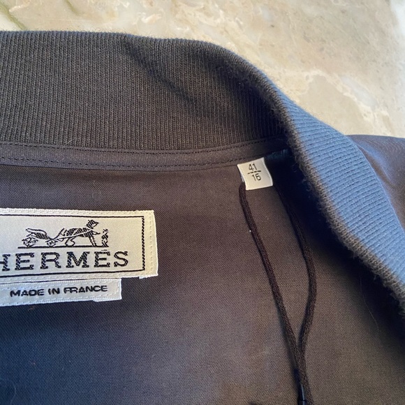 Hermès Lightweight Sheer Bomber Jacket - Size L